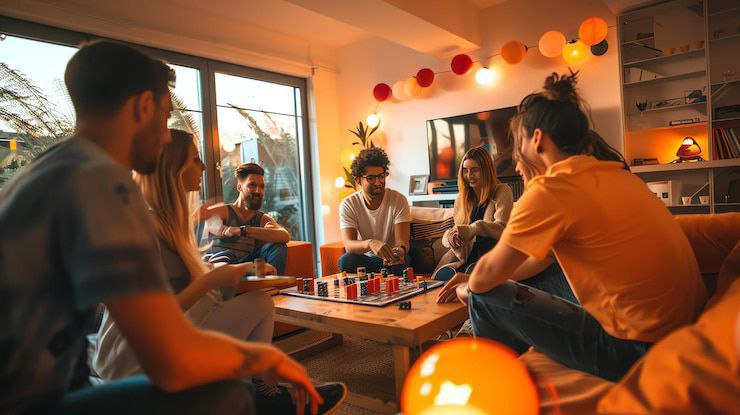 🔵#فروش
   🏙شهر: هامبورگ ، آلمان
   توضیحات: 🔥 بازی، خنده و هیجان!
دنبال یه شب پر از رقابت و خاطره‌ای؟ 
Catan، Dixit,Mafia,Poker,... 
و کلی بازی دیگه منتظرته!

 کلی انرژی مثبت، خوراکی و آدم باحال هست.

 این فقط بازی نیست، شادی خالصه! هر جمعه، شنبه و یکشنبه.

 جا محدوده، الان ثبت‌نام کن! 
جزئیات بیشتر: 
@Spieleabende1

   👤 ارتباط با شخص |
@hamshahri_alman
صفحه پذیرنده و کاربر آگهی 