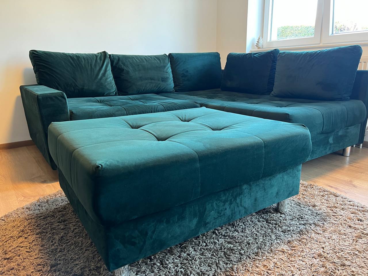 🔵#فروش
   🏙شهر: هامبورگ ، آلمان
   توضیحات: فروش مبل ال به همراه پاف
✅ وضعیت: کاملاً سالم، بدون پارگی یا لک
هماهنگی  و اطلاعات بیشتر (پی وی ) 
ادرس : محدوده لنگنهورن

   👤 ارتباط با شخص |
@hamshahri_alman
صفحه پذیرنده و کاربر آگهی 